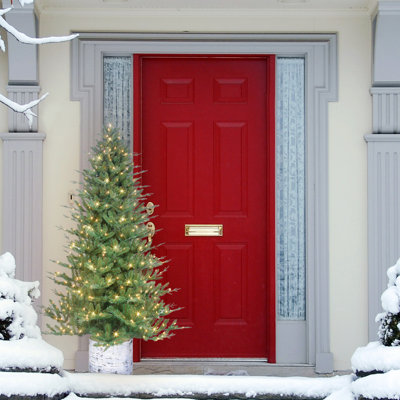 78' Lighted Pine Christmas Tree