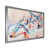 Impression argent sur toile encadrée