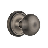 New York Interior Mortise Door Knob with Classic Rosette