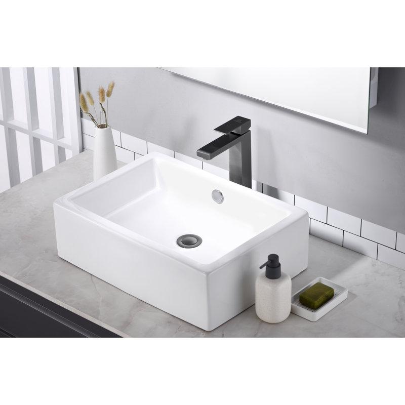 Enti Single-Hole Single-handle Bathroom Faucet, Gun Metal