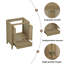 Meuble-lavabo 24 po sans lavabo, base seulement