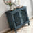 2-Door Display Storage Sideboard,Adjustable Shelf and Solid Wood Legs-1461113677