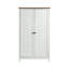 Armoire de rangement, finition blanche