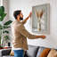 Pampas in Cream Minimalist - Wrapped Canvas-530184403-530184412