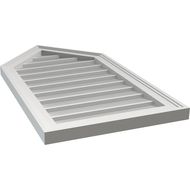Ventilateur à pignon en uréthane non-fonctionnel Signature, H 34 po x l 18 po x P 1,5 po