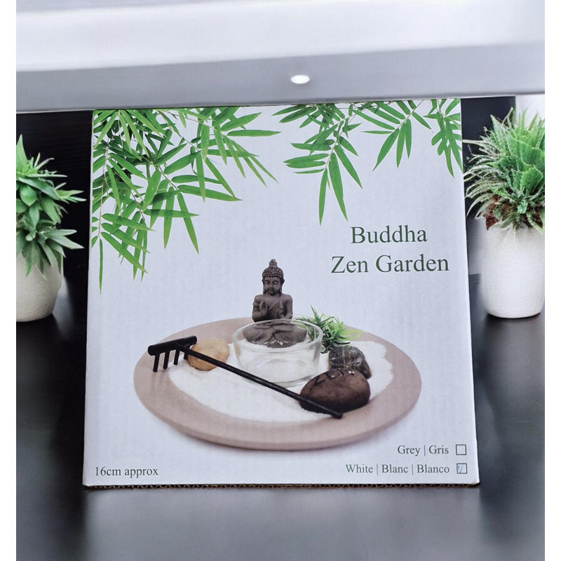 Geko Plastic Garden Art, White