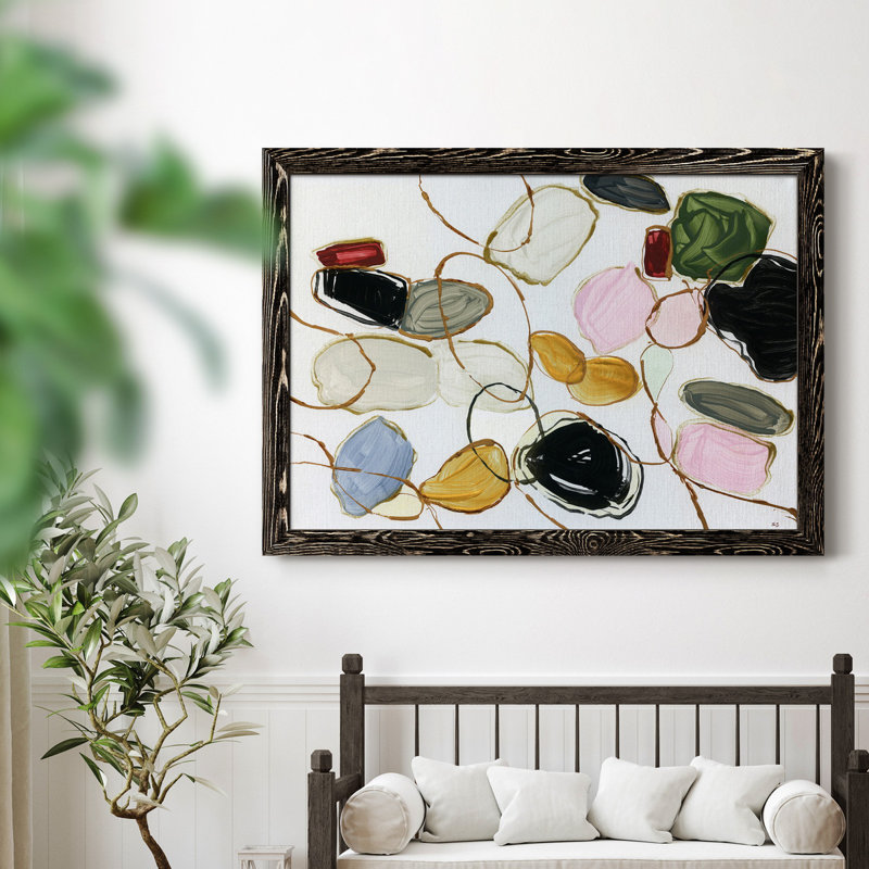 Versailles Treasures - Peinture sur toile encadrée, Noir, H 31,5 po x l 23,5 po x P 1,5 po