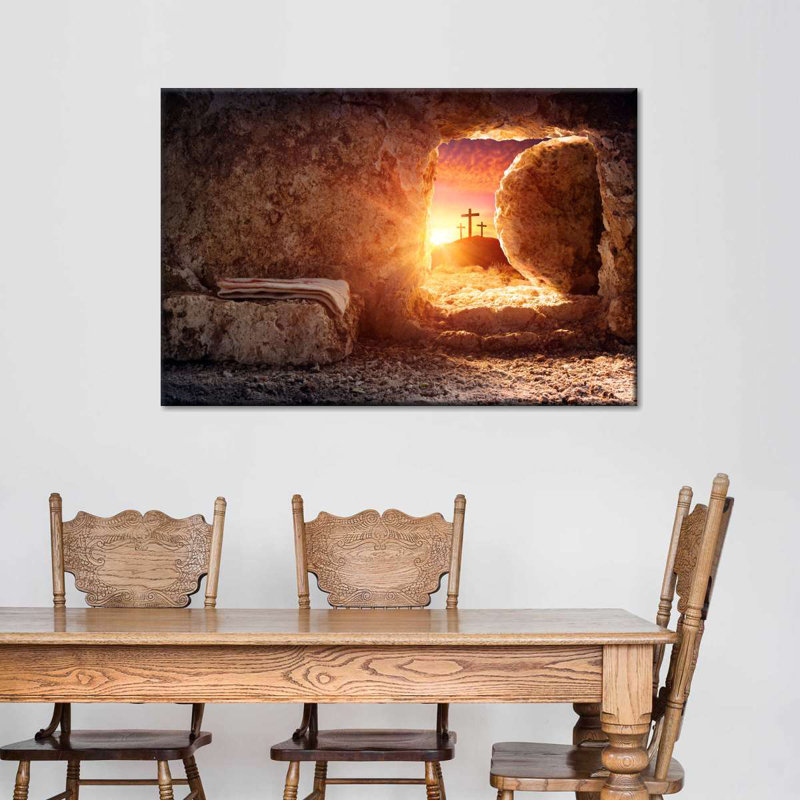 Espoir pour le Christ, reproduction sur toile, H 16 po x l 24 po x P 1,25 po