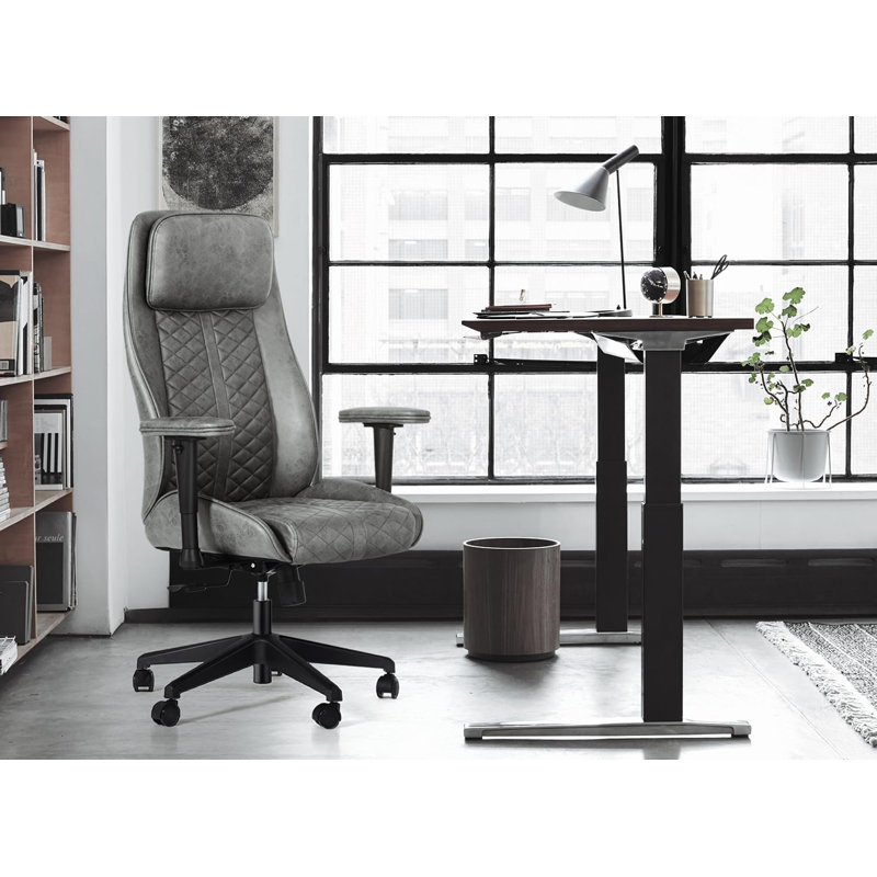Chaise de bureau Brussels, Gris
