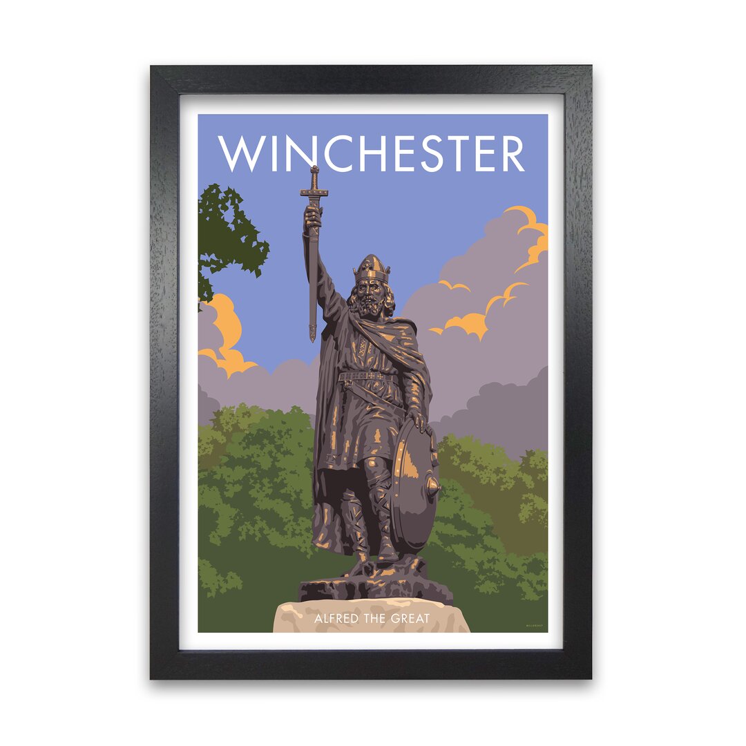 Poster Winchester Alfred der Große von Stephen Millership