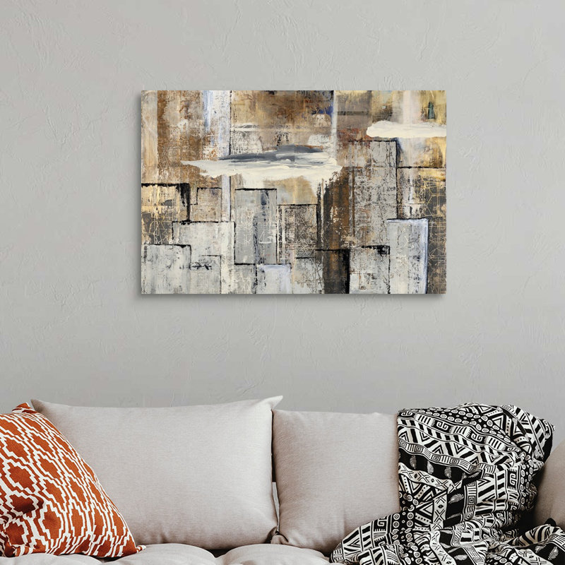 «City Workings II» par Tyson Estes, impression sur toile, Toile tendue, H 24 po x l 36 po x P 1,25 po