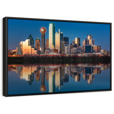 Dallas Skyline Canvas Print