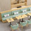 Bancs de restaurant modernes et simples-100529599
