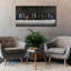 «Bike Rack» par Cynthia Decker, Cortesi Home, art mural sur toile, 30 po x 60 po