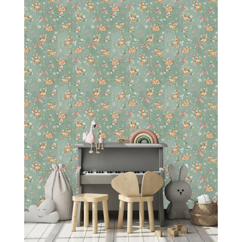 Carreau de papier peint l 25 po Debs, L 2,09 pi x L 18,75 pi