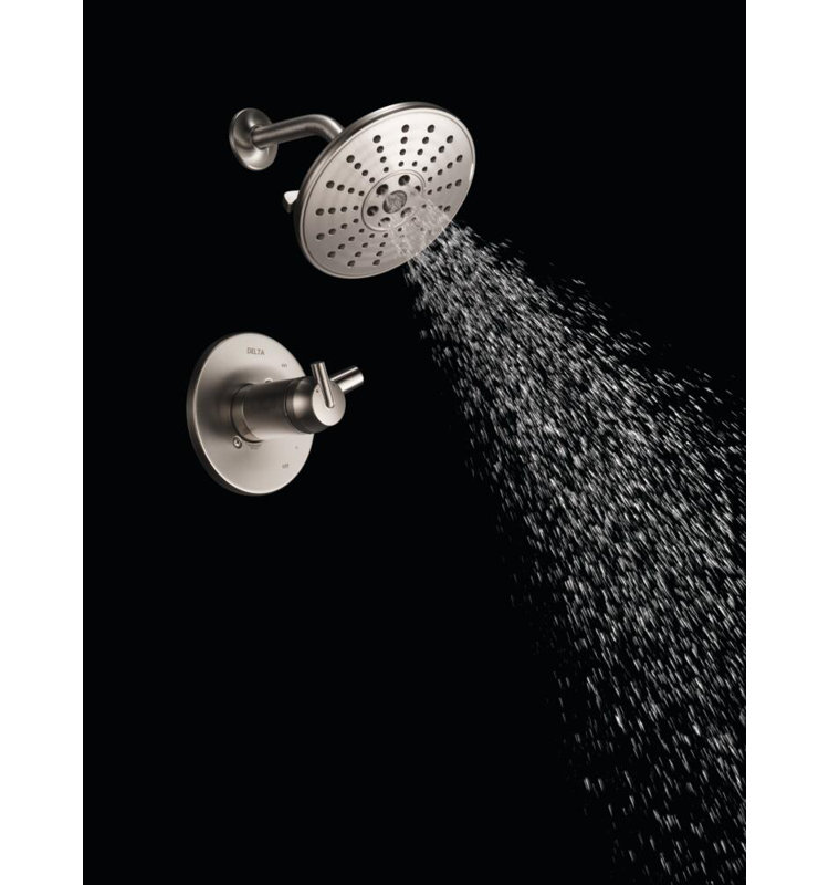 Trinsic Thermostatic Shower Faucet with TempAssure, Stainless Chrome