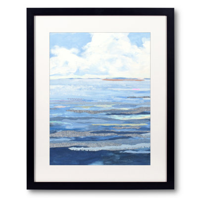 Chambray Sea 4 Print by Karin Olah