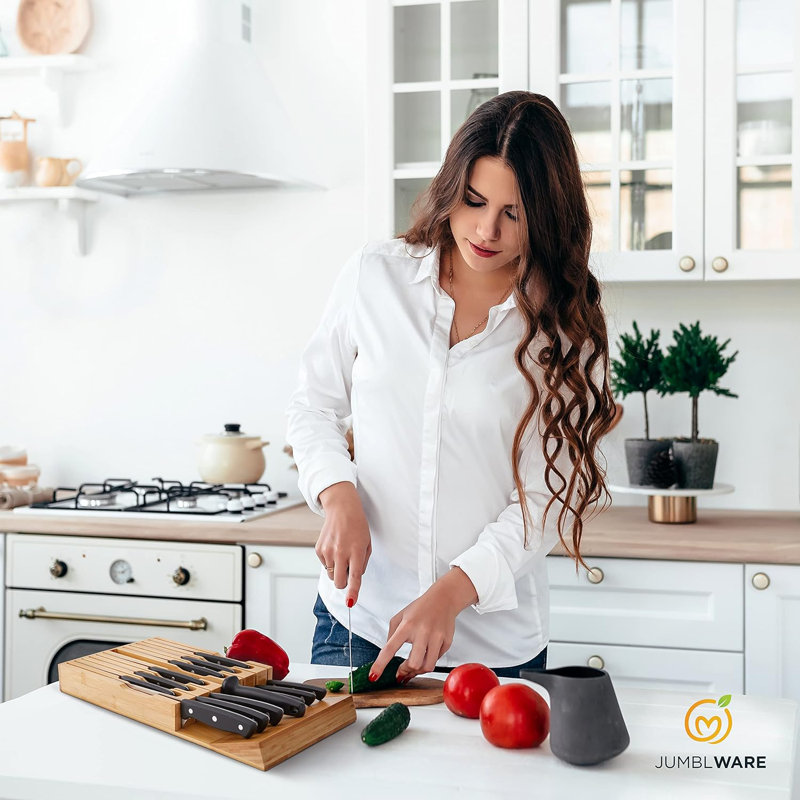 JumblWare 16 Slot Knife Block