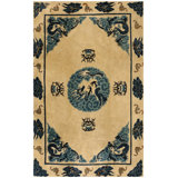 One-of-a-Kind 3'10" x 6'2" Rectangle Hand Knotted Area Rug