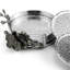 Black Orchid Coaster Set With Holder