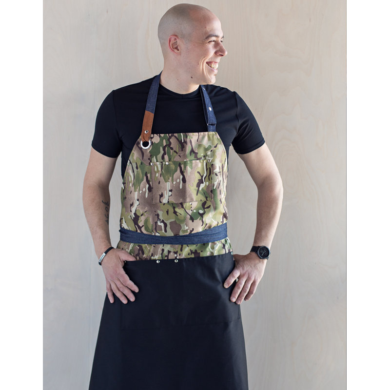 Tablier de travail robuste Top Trend, Bleu marine