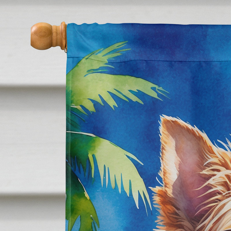Drapeau de la maison esquimau américain, Yorkshire Terrier