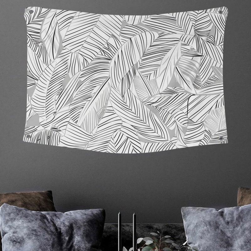 Tapisserie en microfibre, H 68 po x l 80 po