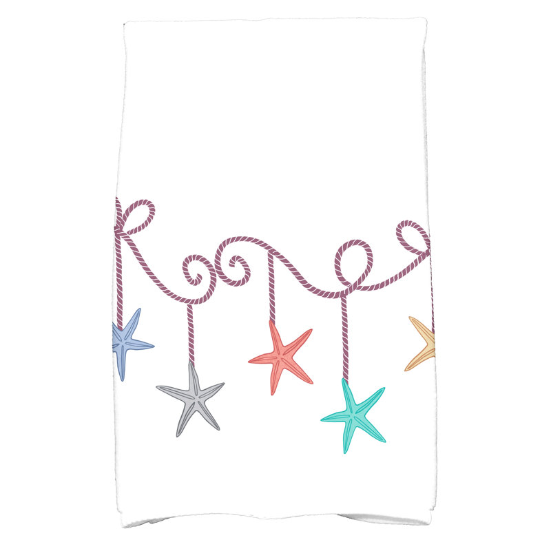 Springville Tea Towel Kitchen Towel, Purple
