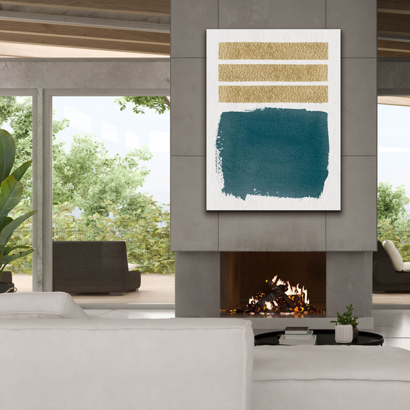 «Mirror 2» par Moira Hershey, art mural sur toile, H 54 po x l 40 po x P 1,5 po