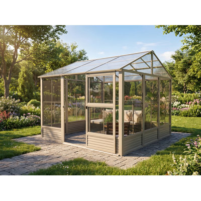 Toit en polycarbonate pour solarium Myrdal
