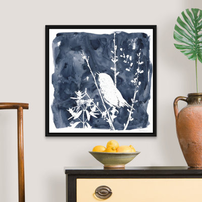 Indigo Bird II - reproduction d'art sur toile