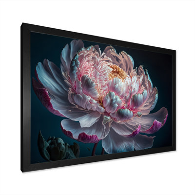 Blossoming Pink And White Peony IV " Blossoming Pink And White Peony IV "