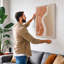 Wave Line at Dusk Coastal - Wrapped Canvas-1164466400-1164466426