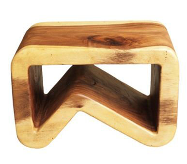 Solid Wood Accent Stool