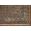 Tapis brun en laine noué à la main de conception unique 6 pi 3 po x 9 pi années 1970 Somerset