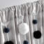Panneau de rideau simple semi-diaphane avec passe-tringle Tassel Window-47918682-88660024