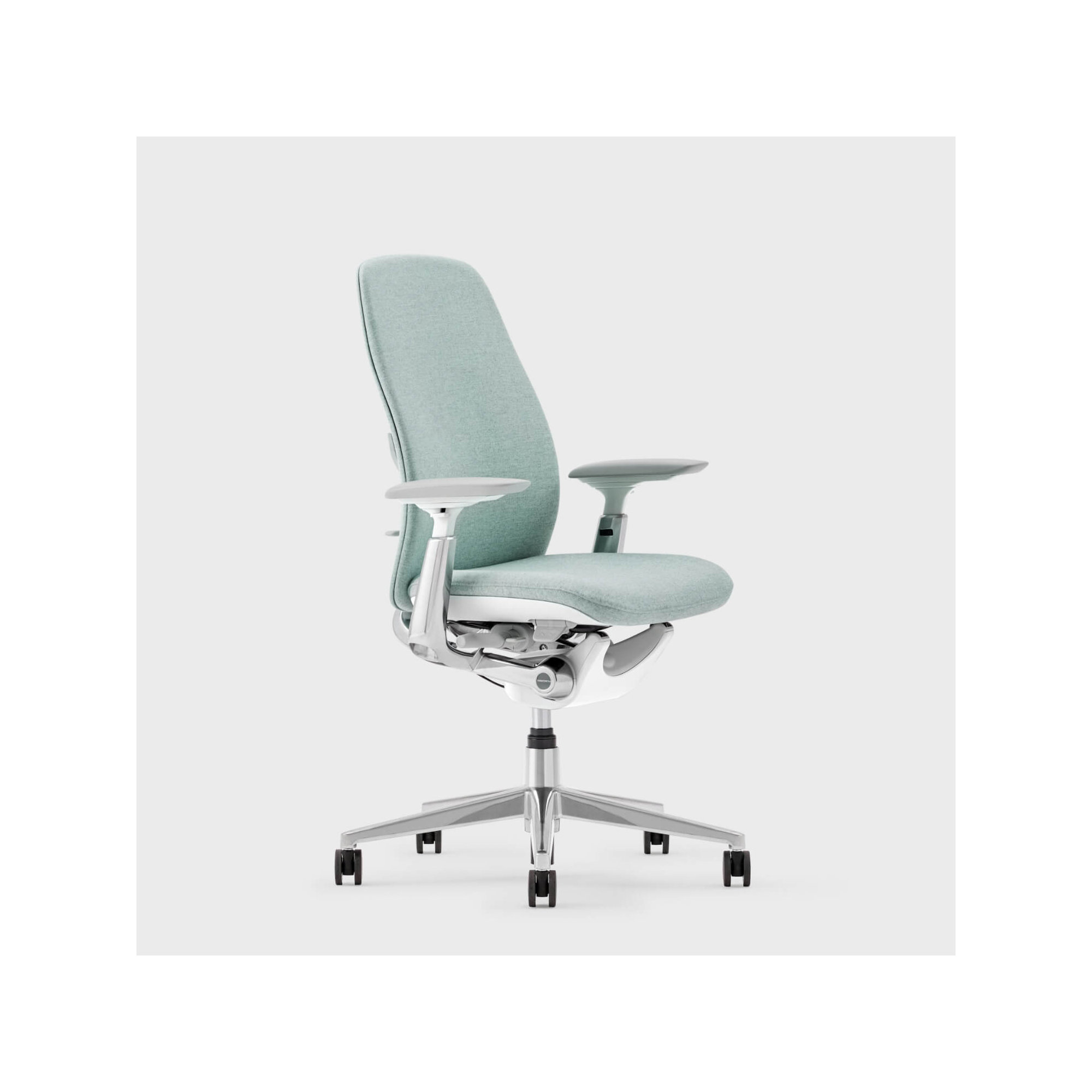 Haworth Zody Upholstered Office Chair - Dual Posture with Lumbar Support, Balsam