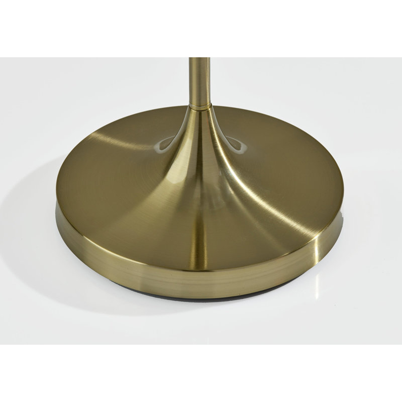 Elodie Floor Lamp, Antique Brass