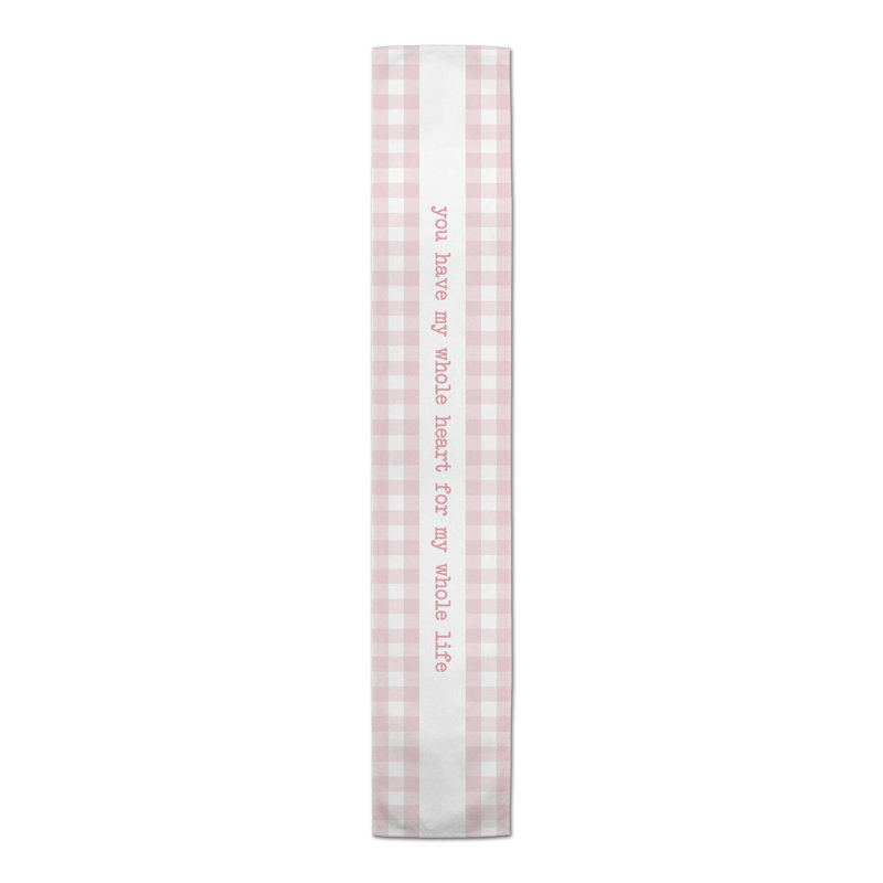 Terri Buffalo Check Table Runner, 90" x 16"