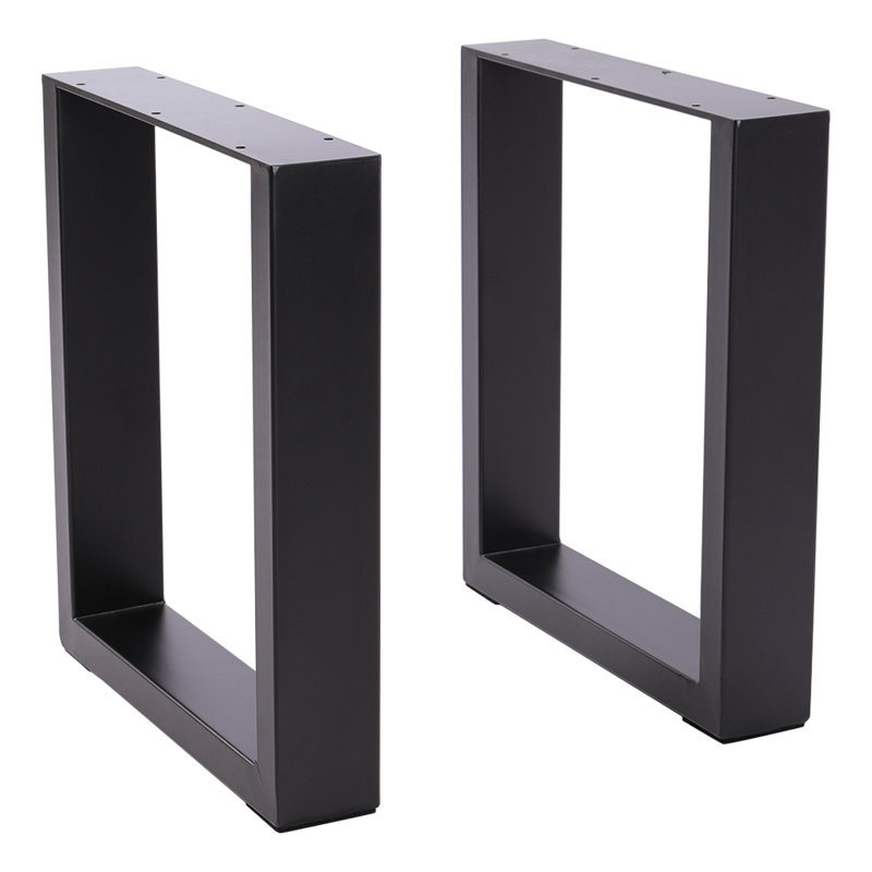 Curtly Table Leg, 71cm H x 80cm W x 7cm D