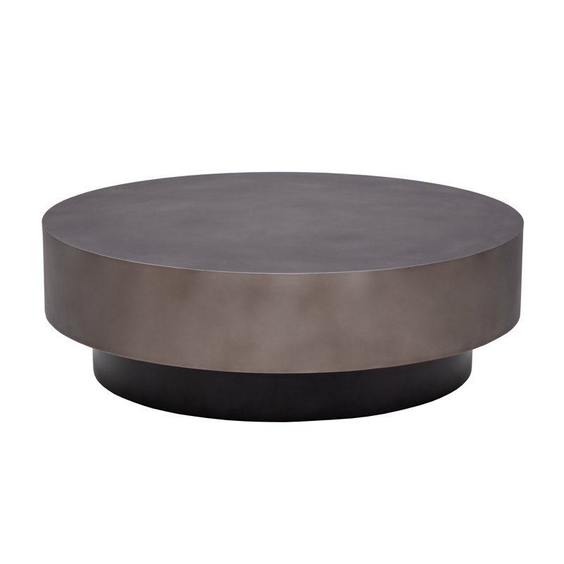 BERNABY COFFEE TABLE - GUNMETAL - Grey