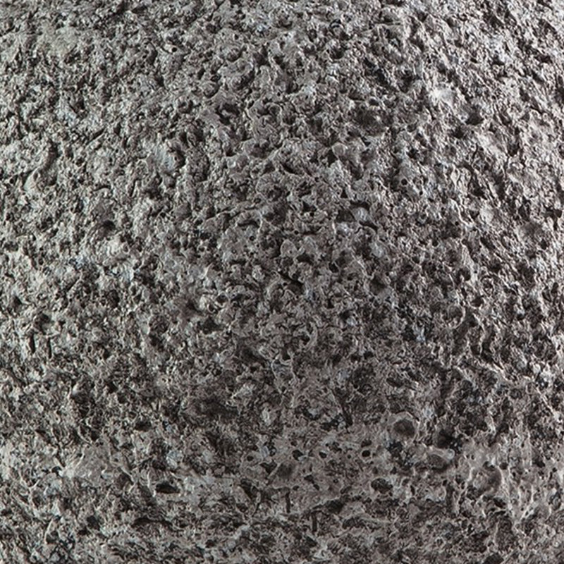 Sculpture de table Zean, ensemble de 3, sphères, simili ciment gris, H 6 po x l 6 po x P 6 po