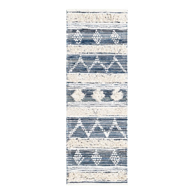 Ameleah Cotton Geometric Indoor Rug