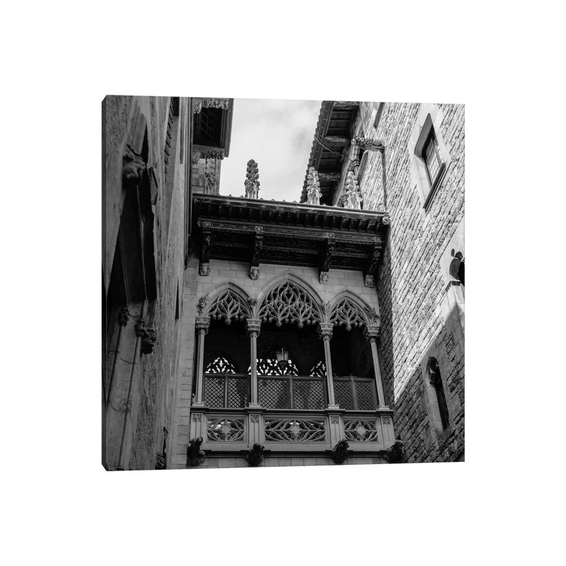 Barcelona Gothic Quarter II by Bethany Young - Print on Canvas, Wrapped Canvas, 45.72cm H x 45.72cm W x 1.91cm D