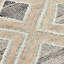 Geometric Area Rug in Natural/Gray-1728634265