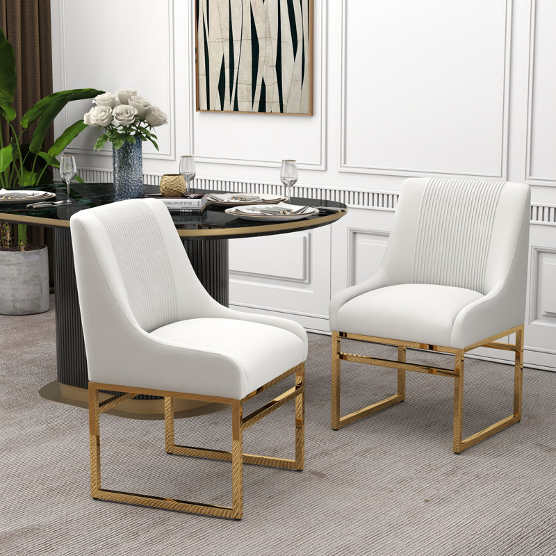 Chaise d'appoint Zanthia, Beige, 4
