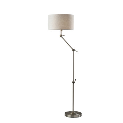 65.25'' Dimmable Swing Arm Floor Lamp