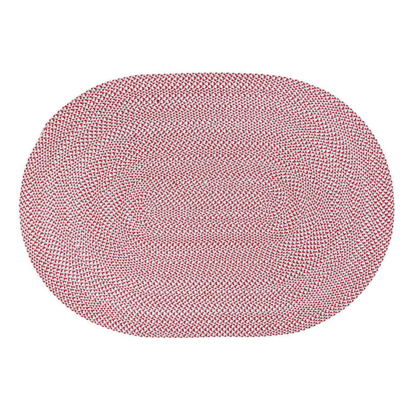 Tapis tressé à la main Tappen, Ovale 6 pi x 9 pi