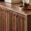 Buffet ajustable en noyer noir
