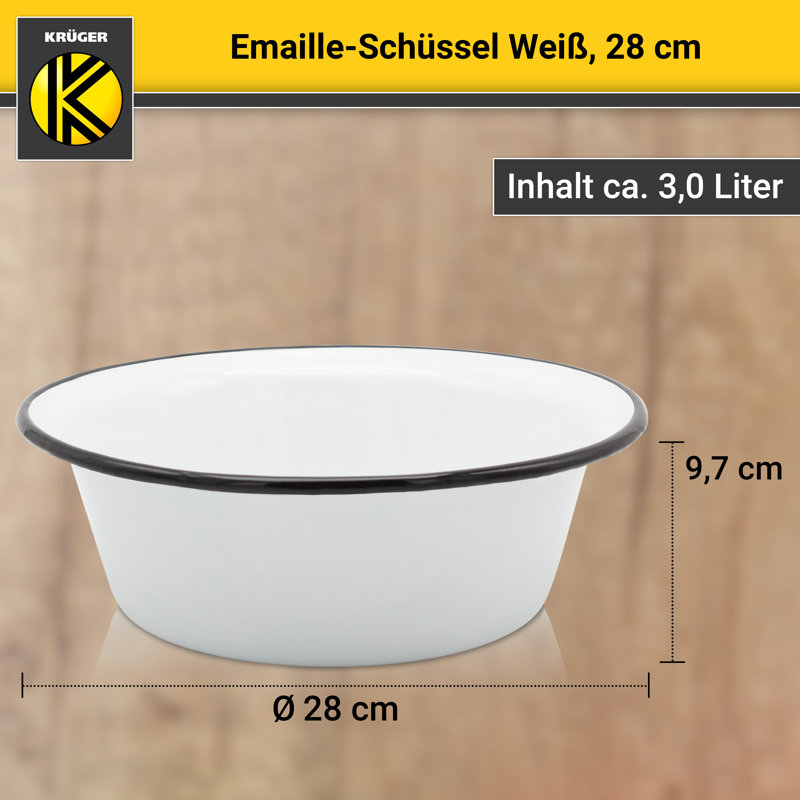 Huguley Serving Bowl, 12 cm H x 36 cm W x 36 cm D